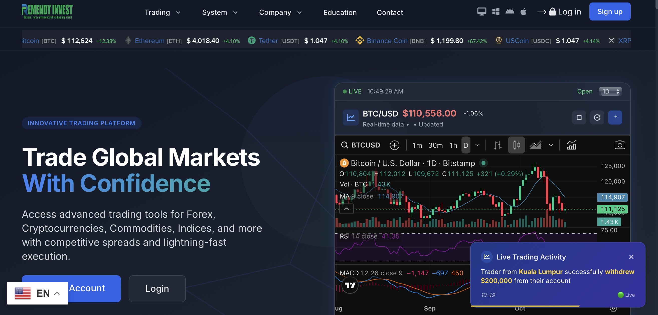 remedyalgotradescript