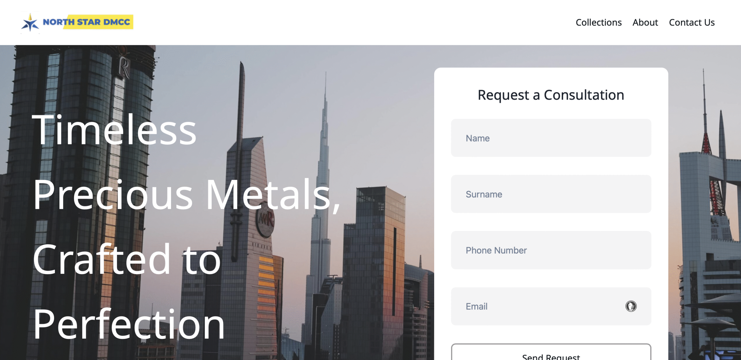 northstardmcc Screenshot of the NorthStar website featuring its investment offerings and design.