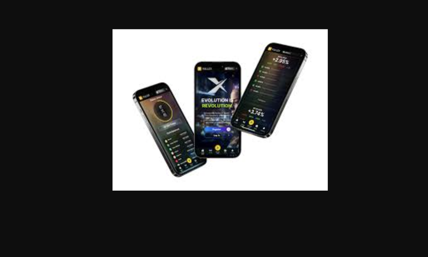 Screenshot of the fraudulent trading platform Xullex, showcasing its misleading marketing. 