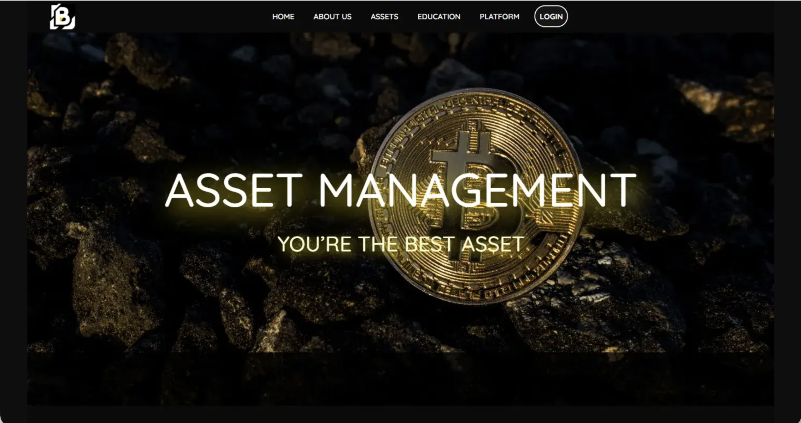 Screenshot of the fraudulent trading platform Bit Trade Vault, showcasing its misleading marketing.