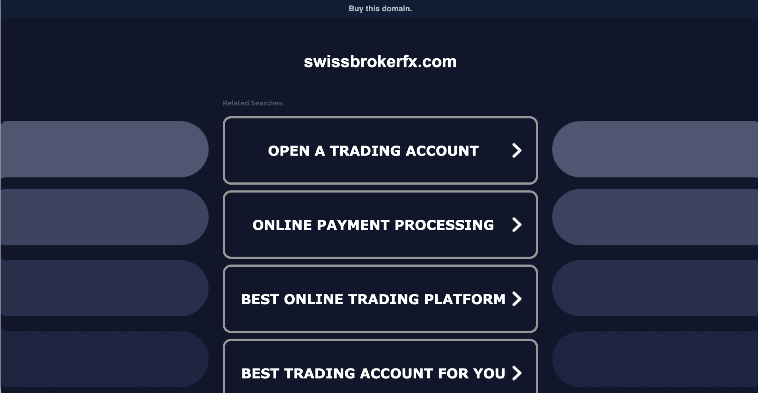 Screenshot of the fraudulent trading platform SwissBrokerFX, showcasing its misleading marketing.