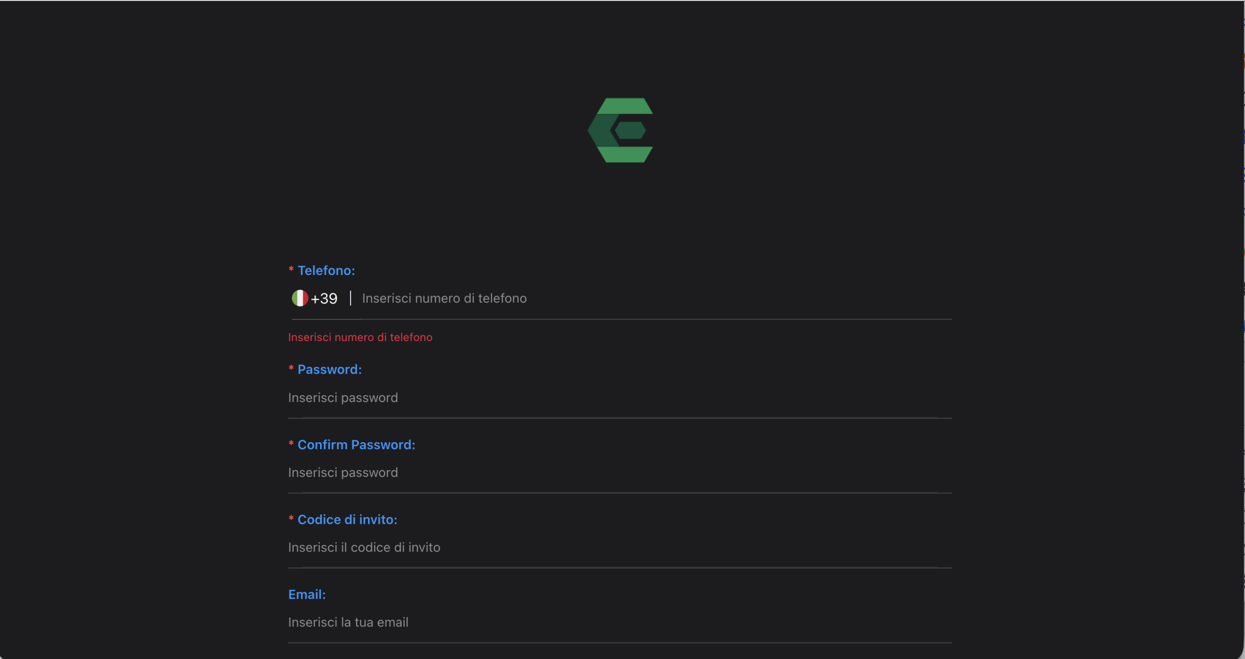 naviarkpmk.com Screenshot of the fraudulent trading platform Naviark, showcasing its misleading marketing.