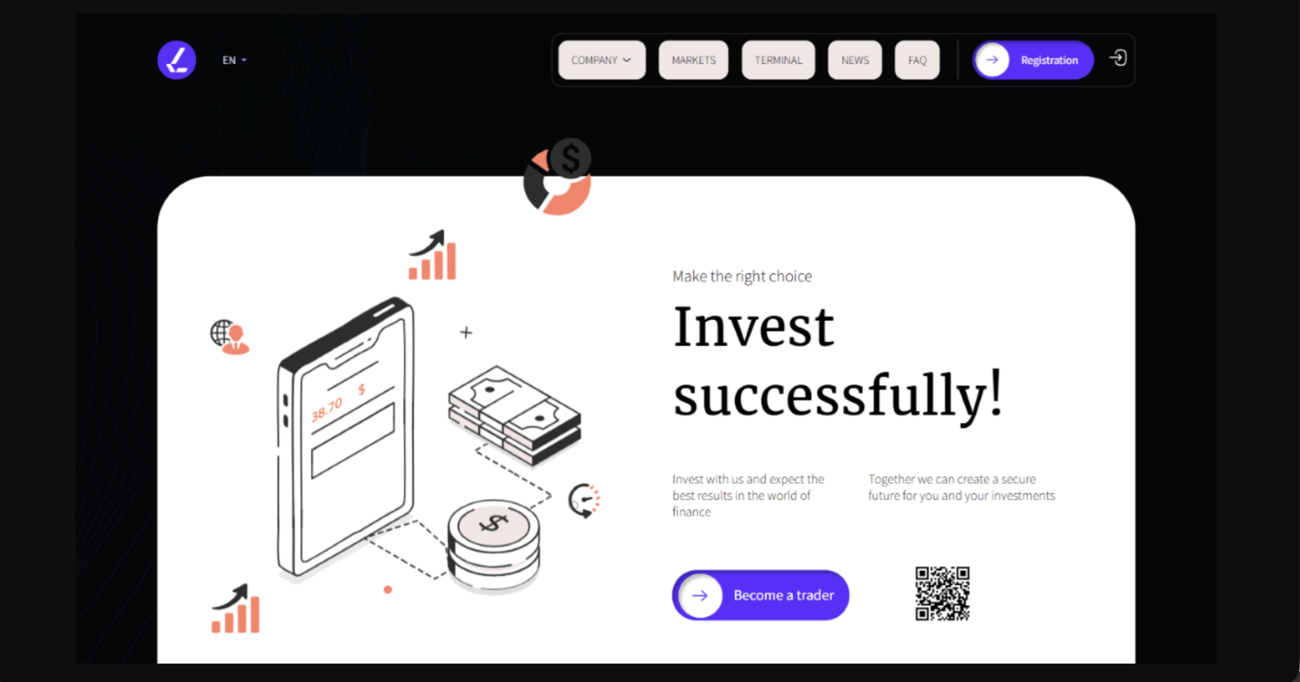 Screenshot of the fraudulent trading platform Limukailv, showcasing its misleading marketing. 