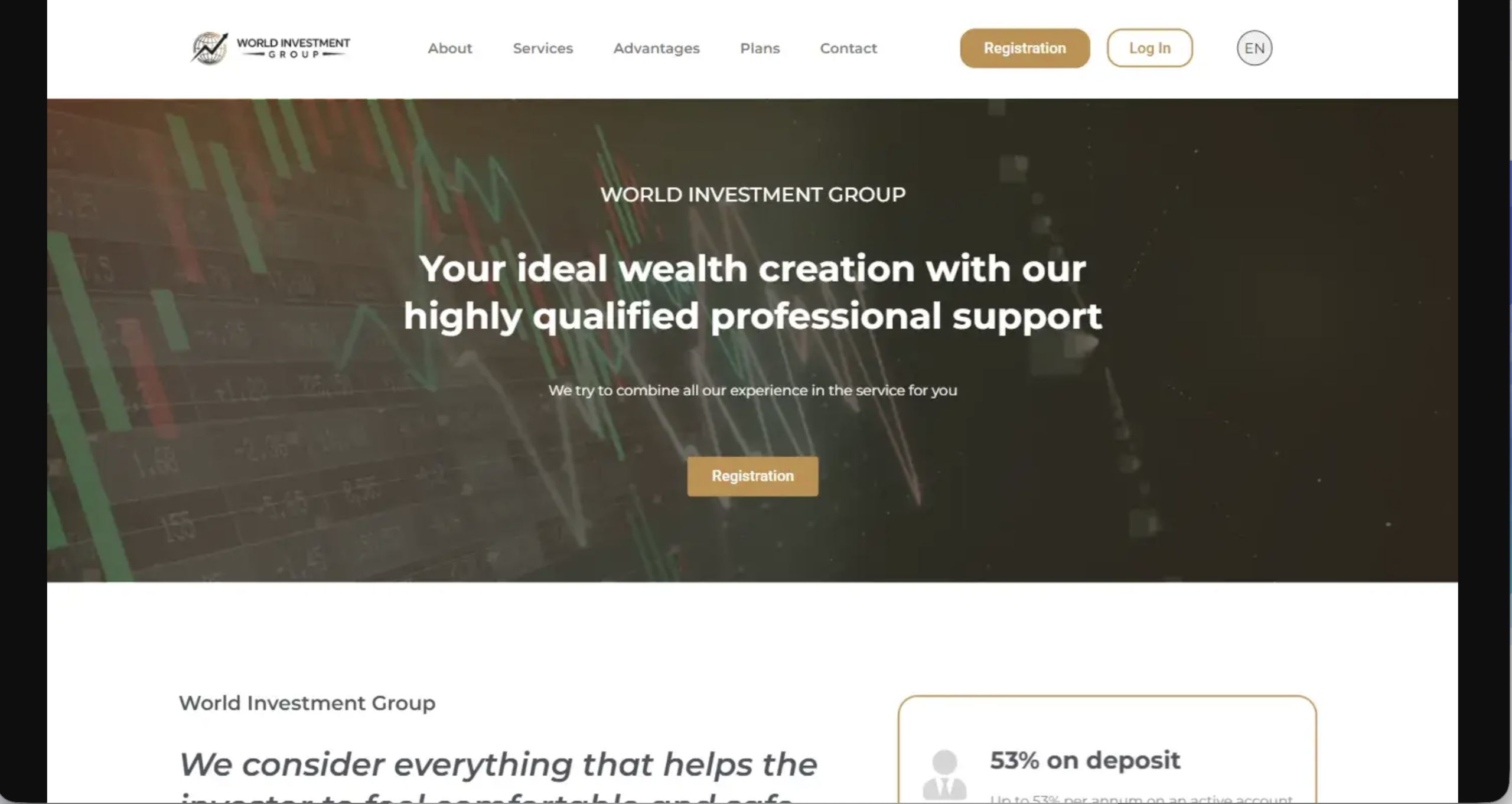 World Investment Group investment platform review.