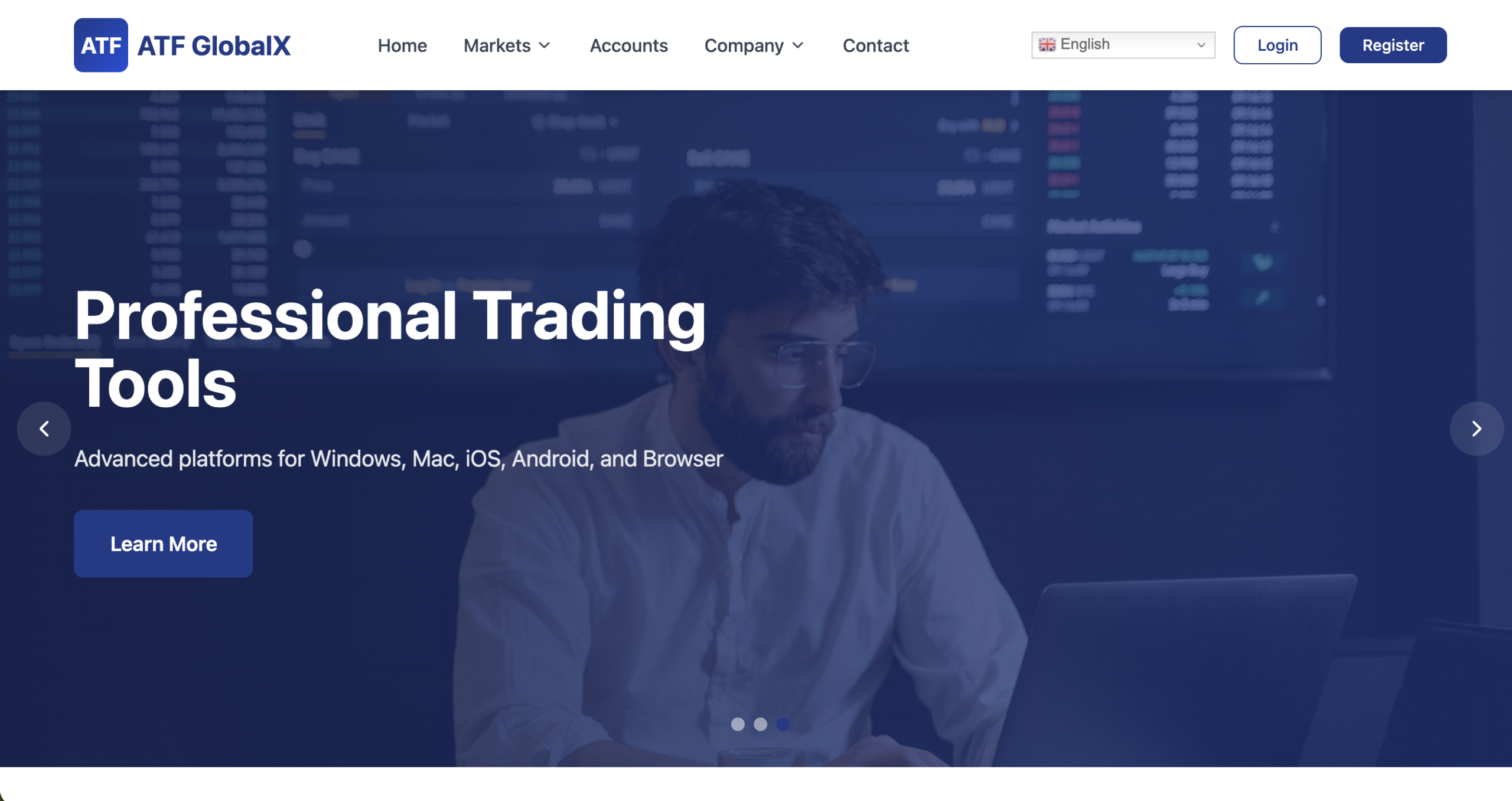 atfglobalx.co Atf GlobalX home page review